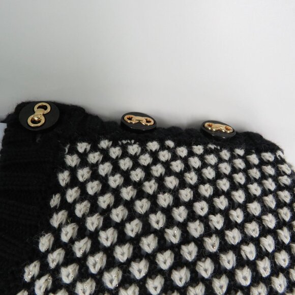 Charter Club Women's Black White Sweater XXL NWT $59.50 - Picture 4 of 7